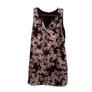 Banana Republic Floral printed sleeveless career dress size 14